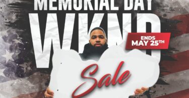 Memorial Day Weekend Sale