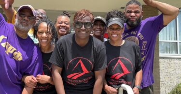 Deltas of Cleveland and Omega Psi Phi of Cleveland Ohio zeta omega chapter