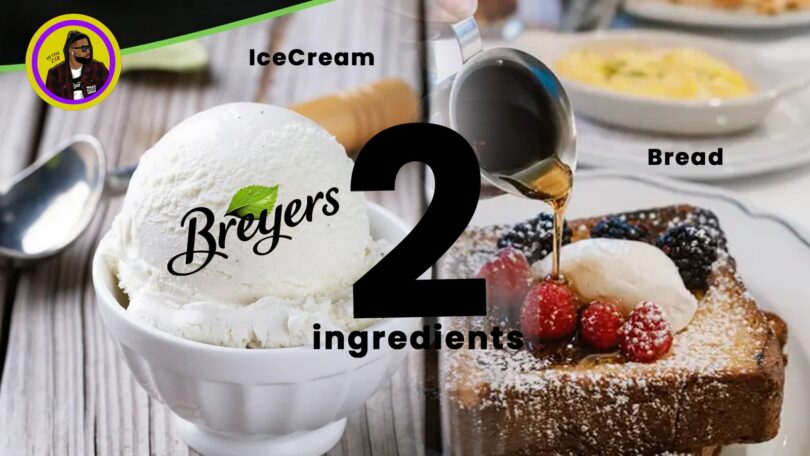 lorafied highlighted a 2 ingredeint hack for Breakfast for dinner ICE CREAM FRENCH TOAST HACK ONLY 2 INGREDIENTS