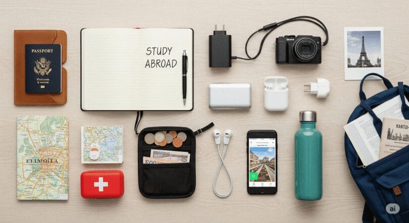 accessories for study abroad