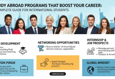 Study Abroad Programs That Boost Your Career: A Complete Guide for International Students