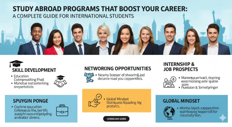Study Abroad Programs That Boost Your Career: A Complete Guide for International Students