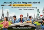 Arts and Creative Programs Abroad for International Students