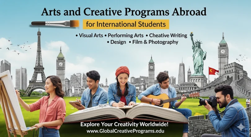Arts and Creative Programs Abroad for International Students