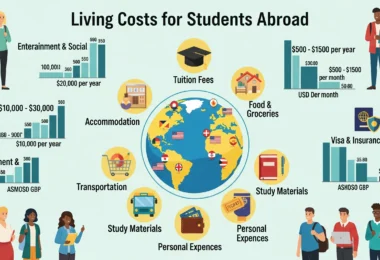 Living Costs for Students Abroad