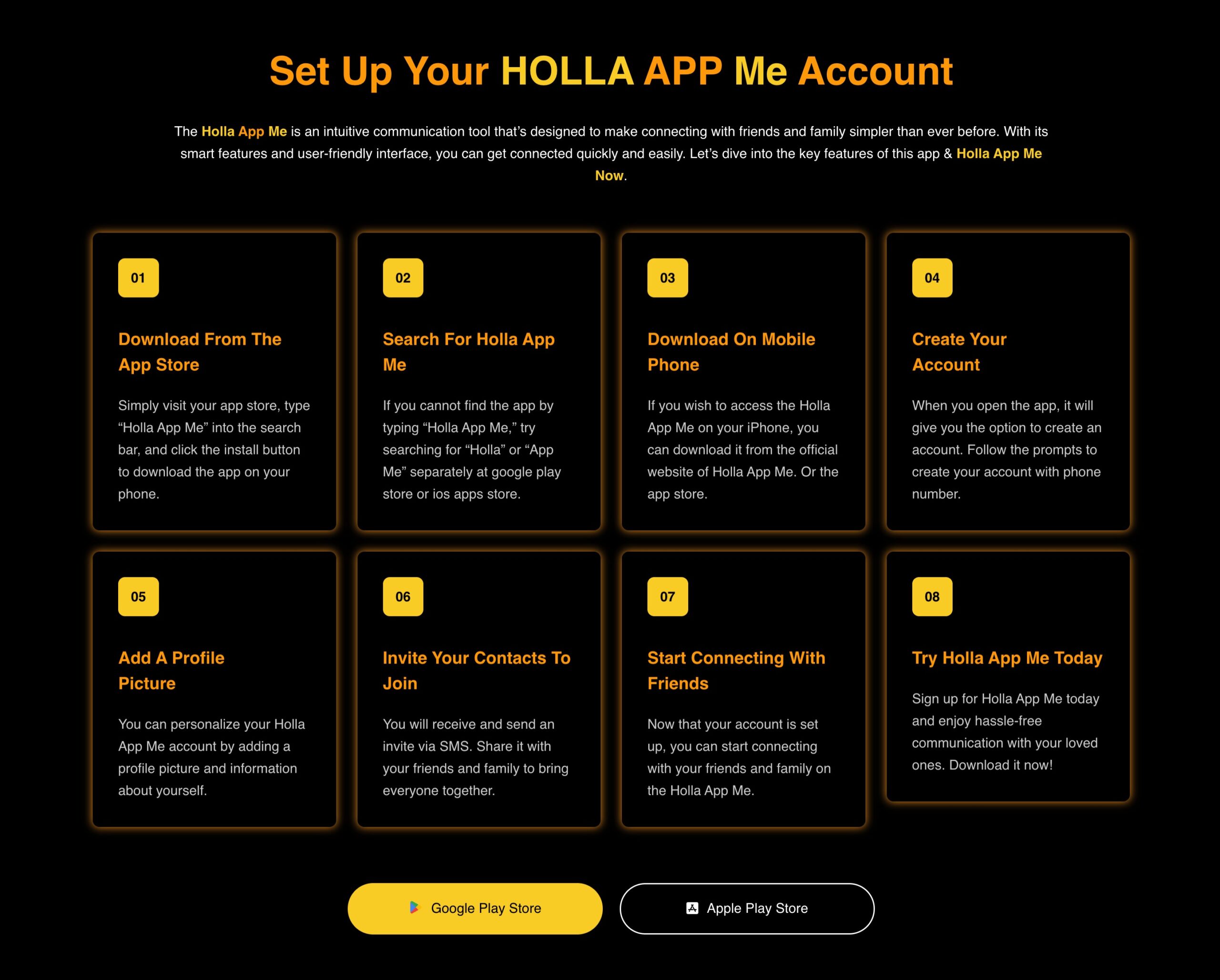 Holla App – Live Video Call Nearby Friends